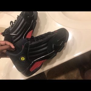 Jordan 14 retro “Last Shot” Kids Size 6